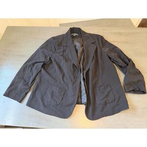 black HARVE BERNARD blazer jacket size plus 22W